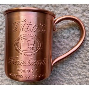 Tito’s Handmade Vodka Copper Mug